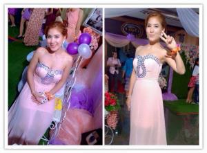 ชุดราตรี เช่าที่แบมบี้ เวดดิ้ง ห้วยขวาง